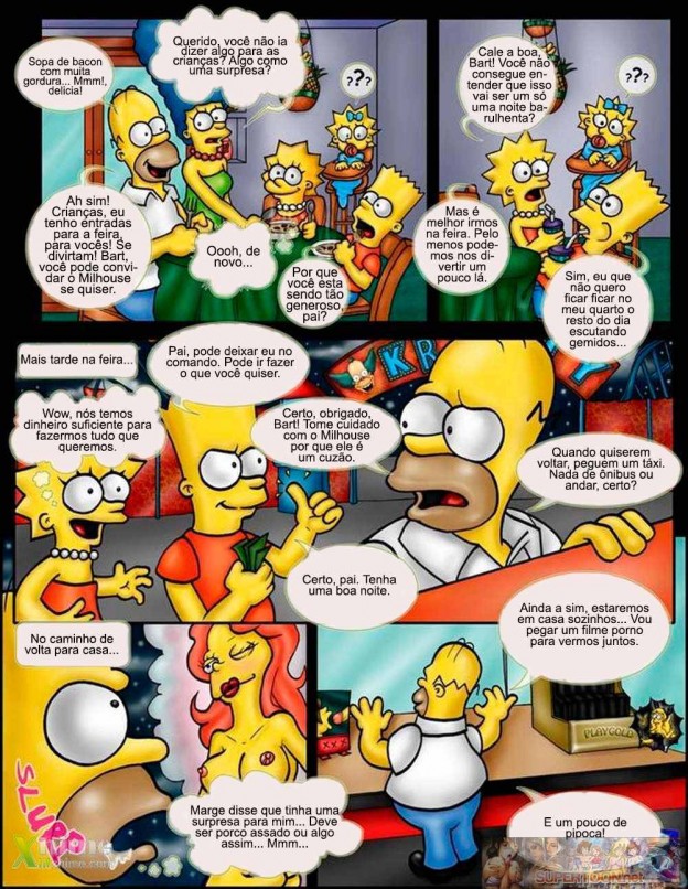 Sexo na Familia Simpsons - HQ