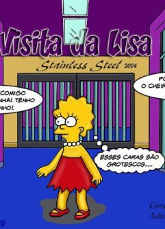 Visita da Lisa – HQ Os Simpsons