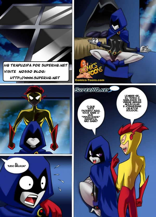 Teen Titans – Raven x Flash