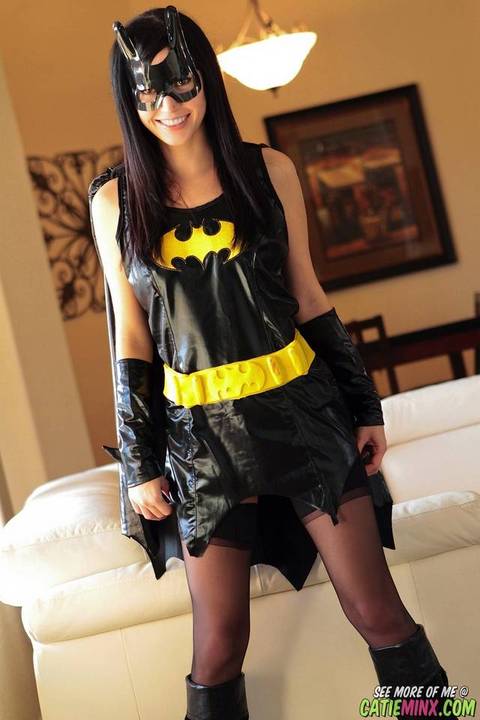 Cosplay Batgirl pelada 2