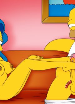 Marge Simpson pelada – Fotos hentai #1
