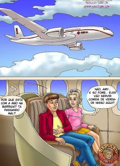 Aventura no avião – HQ
