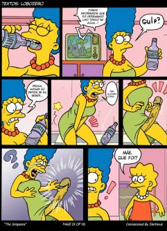 Os Simpsons – Água Contaminada – Marge Pirocuda