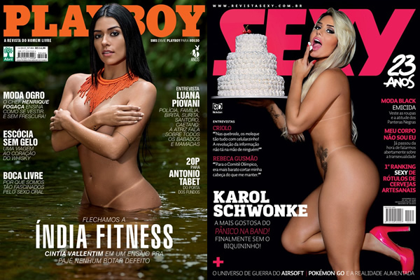 Playboy e sexy de Novembro