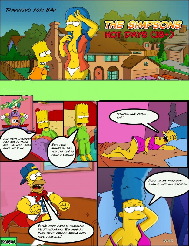 Os Simpsons – Dias de calor – HQ