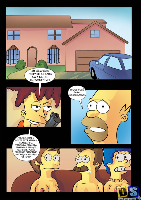 Simpsinos e Flanders em um belo swing - HQ