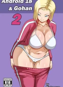 Dragon ball Hentai: Gohan dando um trato na Android 18