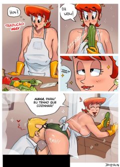 Dexter faz sexo com a sua mamãe safadinha