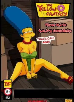 Bart esta doido para comer sua mãe Margie